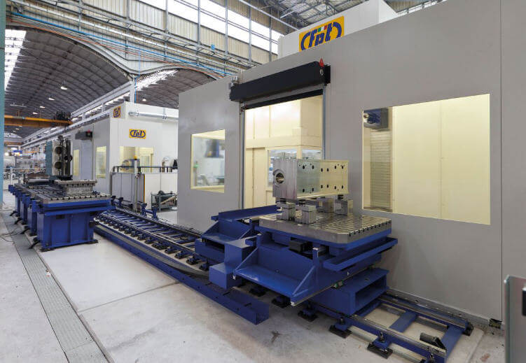 意大利FPT卧式落地式镗铣床castel-terus-250系列